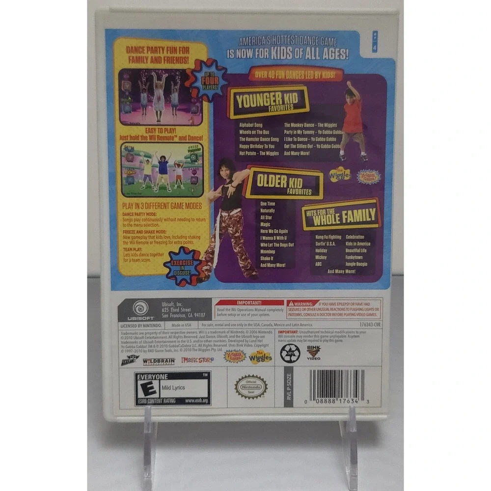 Just Dance Kids (Wii) - Tested - CIB Complete
